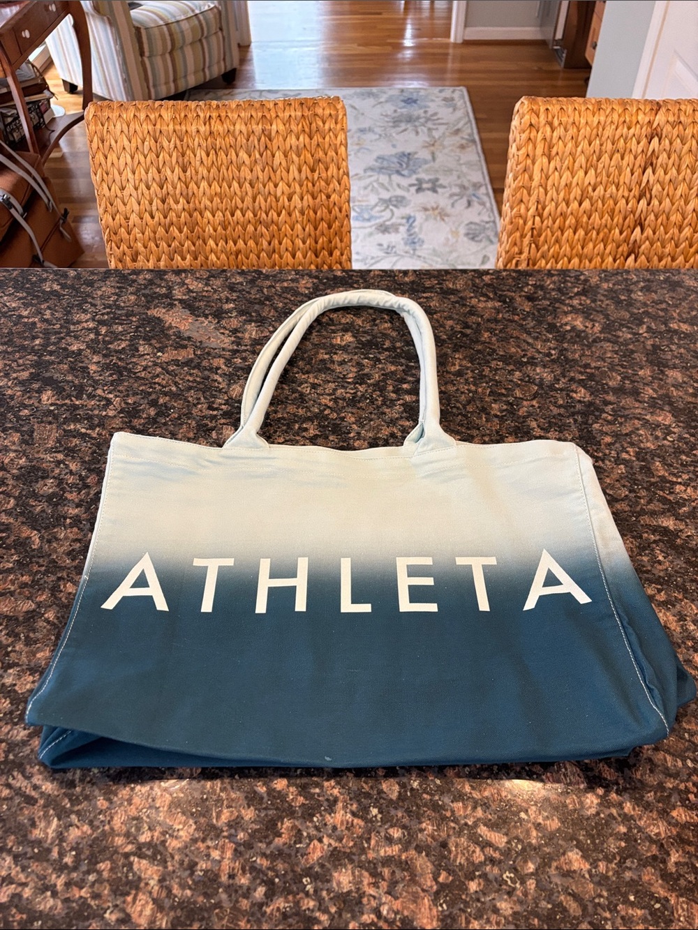 NWOT Athleta canvas bag